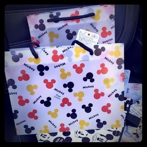 🔥2 for $7 🔥 NWT Mickey Reusable Gift Bag